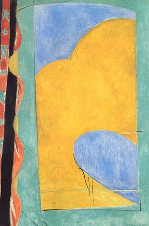 Henri Matisse The Yellow Curtain,
